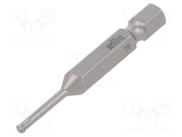 Screwdriver bit; Torx®,spherical; T9; Overall len: 50mm