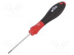 Screwdriver; Torx®; Size: TX09; assisted with a key