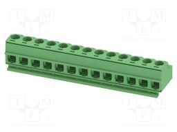 PCB connector, nominal cross section: 1.5 mm?, color: green,