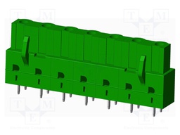 Connector: pluggable terminal block; socket; female; straight