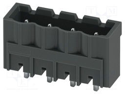 PCB headers, nominal cross section: 2.5 mm?, color: black, n