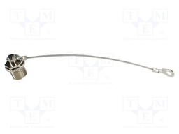 blinding cap for female with cable clip
