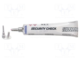 Paint; pink; SECURITY CHECK ORIGINAL; 20÷70°C