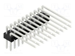 Connector: pin strips; pin header; male; PIN: 20; 2.54mm; THT; 2x10