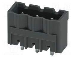 PCB headers, nominal cross section: 2.5 mm?, color: black, n