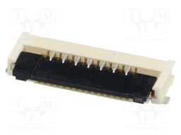 Connector: FFC (FPC); horizontal; PIN: 7; ZIF,bottom contacts; SMT