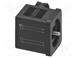 Connector: valve connector; plug; form A; female; PIN: 4; IP65; M16