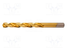 Drill bit; for metal; Ø: 12mm; Plating: titanium nitride