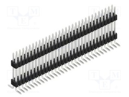 Connector: pin strips; pin header; male; PIN: 62; 1.27mm; SMT; 2x31