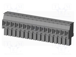 Connector: pluggable terminal block; plug; female; angled 90°