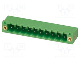 PCB headers, nominal cross section: 2.5 mm?, color: green, n