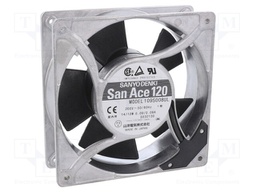 Fan: AC; axial; 120x120x38mm; 141m3/h; 40dBA; ball bearing; 2700rpm