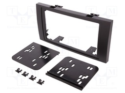 Radio mounting frame; Ford; 2 DIN; black
