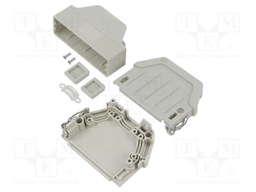 Enclosure for connectors: D-Sub; D-Sub 25pin,D-Sub HD 44pin