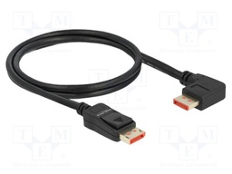Cable; DisplayPort plug,DisplayPort plug 90° left/right; 1m