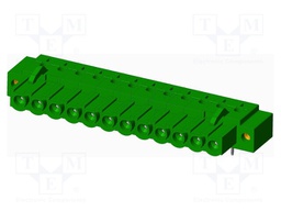 Connector: pluggable terminal block; socket; female; angled 90°