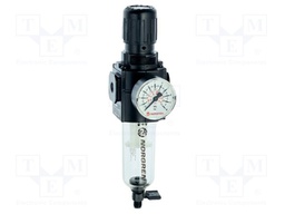 Compressed air regulator; BSP 3/8"; Working pressure: 0.3÷10bar