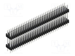 Connector: pin strips; pin header; male; PIN: 68; 1.27mm; THT; 2x34