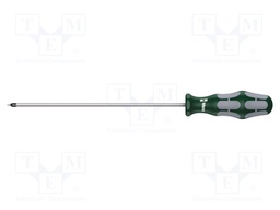 Screwdriver; square; #1; Blade length: 200mm; Overall len: 298mm