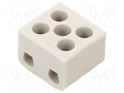 Connector: terminal block; ceramics