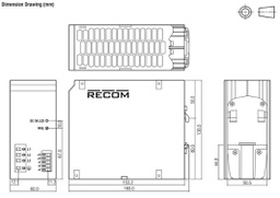 Power supply: switched-mode; 240W; 24VDC; 22.5÷29.5VDC; 10A; 1100g