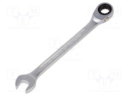 Wrench; combination spanner; 10mm; chromium plated steel