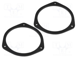 Speaker adapter; 158mm; Honda Civic rear; Honda Civic 2001->