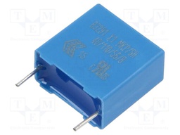 Capacitor: polypropylene; X1; 68nF; 9x17.5x18mm; THT; ±20%; 15mm