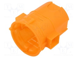 Enclosure: junction box; Ø: 62mm; plaster embedded; IP20; serial