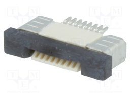 Connector: FFC (FPC); horizontal; PIN: 8; ZIF,top contacts; SMT