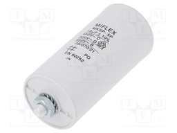 Capacitor: motors, run; 18uF; 450V; Ø40x83mm; -25÷70°C; ±10%