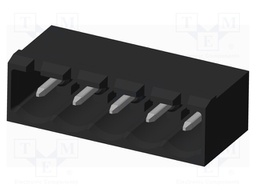 Connector: pluggable terminal block; socket; male; on PCBs