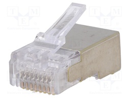 Connector: HDC; plug; male; Han Modular RJ45; PIN: 8; 1A; 50V