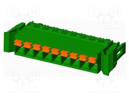 Connector: pluggable terminal block; plug; female; straight; 12A