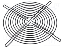 Guard; steel; 140x140mm; screws