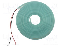 NEON LED tape; blue (ice blue); 2835; 24V; LED/m: 120; 6mm; IP65