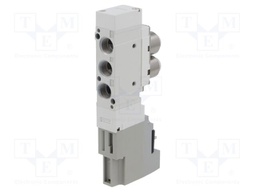 Electromagnetic valve; 5/2 monostable; 6mm; Pressure: 1.5÷7bar