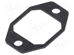 Socket gasket; Series: G; flange (2 holes); IP65