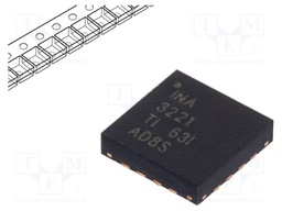 IC: instrumentation amplifier; Ch: 3; VQFN16; Uio: 80uV; 2.7÷5.5VDC