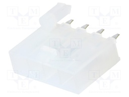 Mini Fit Jr Vert Header Assy w/peg 4ckt