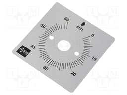Scale for mechanical timer; Application: MI2R