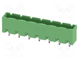 PCB headers, nominal cross section: 2.5 mm?, color: green, n