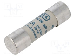 Fuse: fuse; aR; 20A; 700VDC; ceramic,cylindrical; 14x51mm; URZ