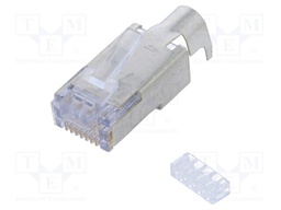 Plug; RJ45; 44915; PIN: 8; Cat: 6; shielded,with conductor guide