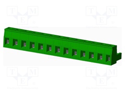 Connector: pluggable terminal block; plug; female; straight; 12A