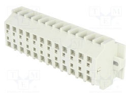 Terminal block; ways: 12; 0.5÷4mm2; spring clamp; 550V; 23A
