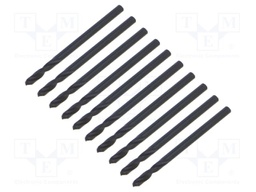 Drill bit; for metal; L: 43mm; high speed steel; short; Ø: 2.5mm