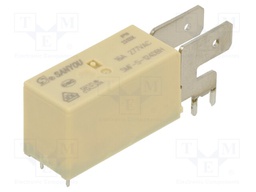 Relay: electromagnetic; Ucoil: 24VDC