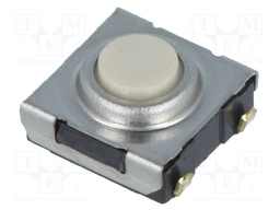 Microswitch TACT; SPST-NO; Pos: 2; 0.05A/24VDC; SMT; none; 1.57N