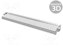 Connector: PCB to PCB; female; PIN: 82; 1.27mm; Series: har-flex